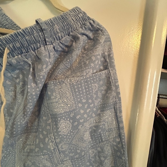 ODDY Light Blue Jogger Sweatpants with Elastic Cuffs - Picture 3 of 6